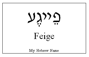 Feige